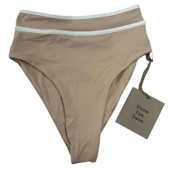 Stone Fox Juniper Bikini Bottom in Frappe Size XS | Free People | Revolve NWT - Picture 3 of 7